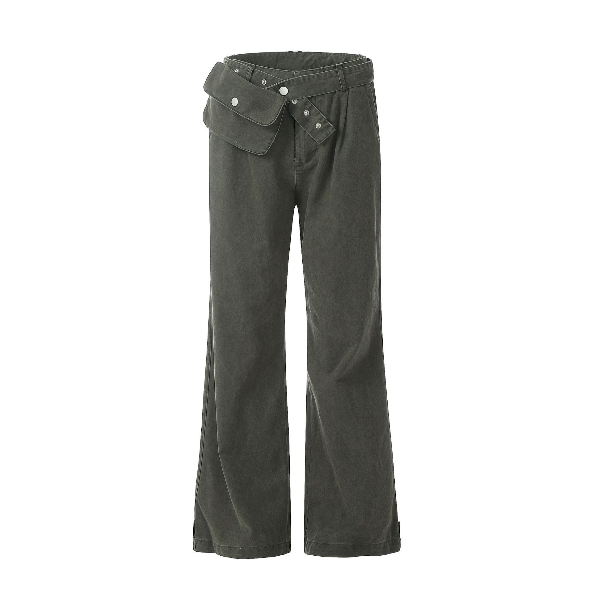 Fashion American Straight Cargo Pants Men